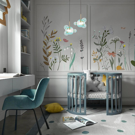 Подвесной светильник LOFT IT Bolle 2027-P4 Blue mini