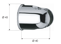 Держатель ручного душа Remer 339SOCFP, черный брашированный хром 339SOCFP