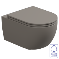 Чаша подвесного унитаза биколор GSG Ceramic Design Like LKWCSOBI000/030, White/Cashmere Matt LKWCSOBI000/030