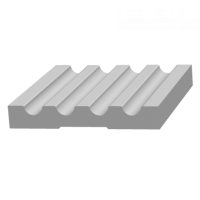 Наличник из ЛДФ Ultrawood арт. N 0003 i (2000 х 82.5 х 12)