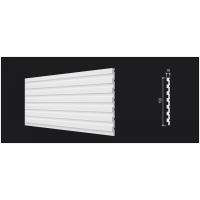 Стеновая панель из дюрополимера DD931(3m) Decor-Dizayn - 3D панель