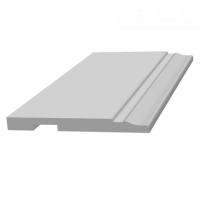 Плинтус напольный из ЛДФ Ultrawood  Base 5214 (2440 x 133 x 12 мм.)