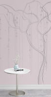 Арт. L533-COL25-SILVER | Панно Lines