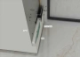 Профиль алюминиевый теневой Laconistiq Micro Серебряный муар RAL 9006 24-33-300 3000×96,5×15,7