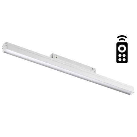 Трековый светильник с пультом ДУ NovoTech FLUM со сменой цветовой температуры LED 3000~6500К 24W 358615 SHINO