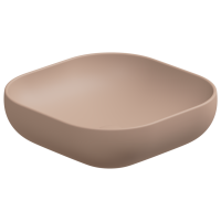 Раковина накладная 45 см GSG Ceramic Design Easy EALAVQU45032, Cipria Matt EALAVQU45032