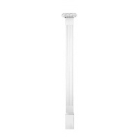 Комплект DK-82210-SET2: пилястра DK-82210, капитель DK-82211A, основание DK-82212