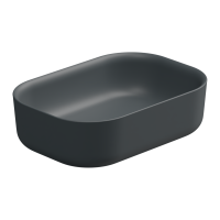 Раковина накладная 60x42 см GSG Ceramic Design Hit! HILAVRE60028, Ebano Matt HILAVRE60028