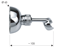 Держатель ручного душа Remer 338 338