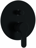 Смеситель для душа Mariani Winter B14173WN, черный матовый B14173WN