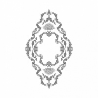Розетка RODECOR 87111br потолочная из полимерного гипса - Готовое решение Rodecor из элементов