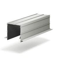 Профиль алюминиевый теневой для штор Laconistiq Roll-Box Base Черный муар 57-31-270 3000×110×110