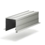 Профиль алюминиевый теневой для штор Laconistiq Roll-Box Base Черный муар 57-31-270 3000×110×110