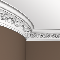 Карниз из полиуретана 1.50.185 Европласт - Плинтус потолочный с рисунком