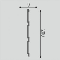 Стеновая панель из XPS Polymer СП 02/2.6 Bello Deco - 3D панель