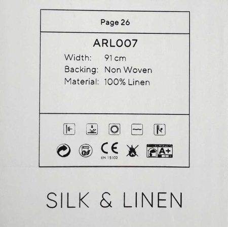 Обои Decaro Wallcoverings Pure Silk&Linen ARL007