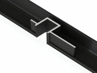 Профиль алюминиевый теневой Laconistiq Classic Светлое золото 21-15-300 3000×37×10,7