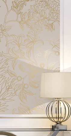 Арт. L519-COL31-GOLD | Панно Lines