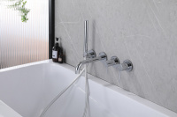 Смеситель ABBER Wasser Kreis AF8130 для ванны скрытого монтажа, хром