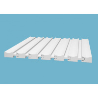 Реечная гибкая панель на шарнирах из экополимера RX008 50х18х2800 мм