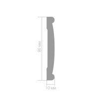 Наличник из ЛДФ Ultrawood  N 0008 (2440 х 80 х 10)