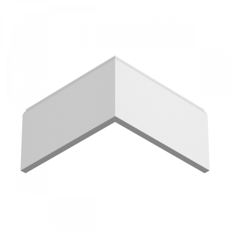 Плинтус напольный из ЛДФ Ultrawood арт. Base 0008 i (2000 x 134 x 12 мм.)