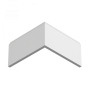 Плинтус напольный из ЛДФ Ultrawood арт. Base 0008 i (2000 x 134 x 12 мм.)