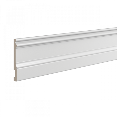 Плинтус напольный из ЛДФ Ultrawood  Base 0002 (2440 x 133 x 14 мм.)