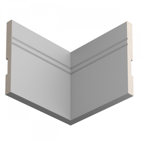 Плинтус напольный из ЛДФ Ultrawood  Base 5901 (2440 x 150 x 15 мм.)