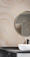 Арт. L534-COL31-GOLD | Панно Lines