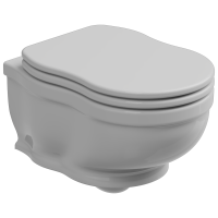 Чаша подвесного унитаза GSG Ceramic Design Time TIWCSO000, белый глянцевый TIWCSO000