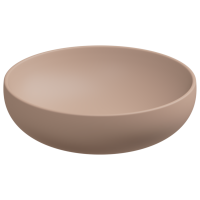 Раковина накладная 45 см GSG Ceramic Design Easy EALAVRO45032, Cipria Matt EALAVRO45032