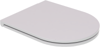 Крышка с сиденьем для подвесного унитаза с микролифтом GSG Ceramic Design Like LKCOPRSLTICR019, дымчатый LKCOPRSLTICR019