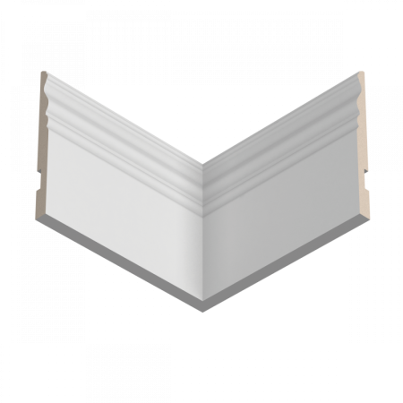 Плинтус напольный из ЛДФ Ultrawood арт. Base 5074 i (2000 x 184 x 15 мм.)