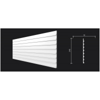 Стеновая панель из дюрополимера DD911 Decor-Dizayn - 3D панель