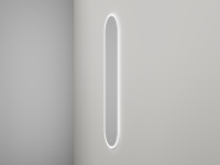 Зеркало для ванной ARMONIA овальное двойной LED подсветкой 450*1585*25 mm 27MA.02.450.1585