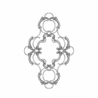 Розетка RODECOR 87101br потолочная из полимерного гипса - Готовое решение Rodecor из элементов