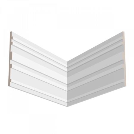 Стеновая панель из ЛДФ Ultrawood арт. UW 11 i (2000 х 240 х 15 мм) - 3D панель