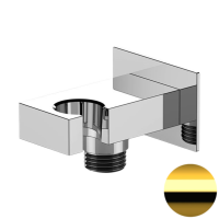 Держатель ручного душа с подключением шланга Remer 337WDO, золото глянцевое 337WDO