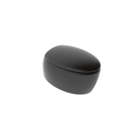 Чаша подвесного унитаза GSG Ceramic Design Touch TOWCSOSC003, черный матовый TOWCSOSC003