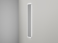 Зеркало для ванной ARMONIA овальное двойной LED подсветкой 450*1585*25 mm 27MA.02.450.1585