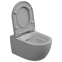 Чаша подвесного унитаза биколор GSG Ceramic Design Like LKWCSOBI000/033, White/Perla Matt LKWCSOBI000/033