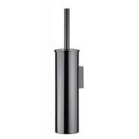 K-1087POLISHED BLACK Щетка для унитаза подвесная