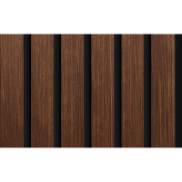 Стеновая панель из дюрополимера HIWOOD LV123N BR396K - 3D Панель