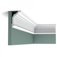 C304 Карниз Orac Decor из полиуретана - Плинтус потолочный с рисунком
