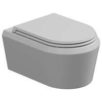 Чаша подвесного унитаза GSG Ceramic Design Cruise CRWCSO000, белый глянцевый CRWCSO000