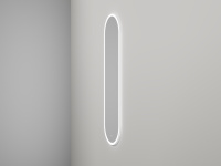 Зеркало для ванной ARMONIA овальное двойной LED подсветкой 450*1585*25 mm 27MA.02.450.1585