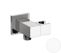 Держатель ручного душа с подключением шланга Remer 337SBO, белый матовый 337SBO