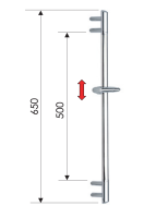 Душевая стойка 65 см Remer 317V 317V
