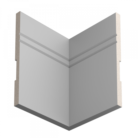 Плинтус напольный из ЛДФ Ultrawood арт. Base 5902 i (2000 x 230 x 15 мм.)